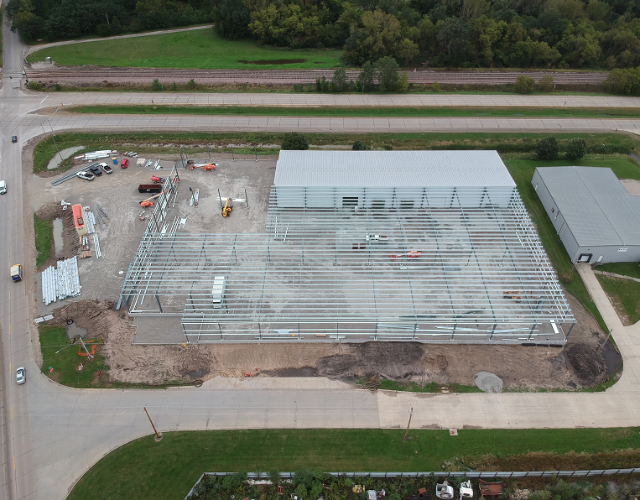 Millwork Facility Construction on Schedule