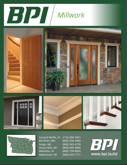 BPI Millwork Green Sheet South Dakota