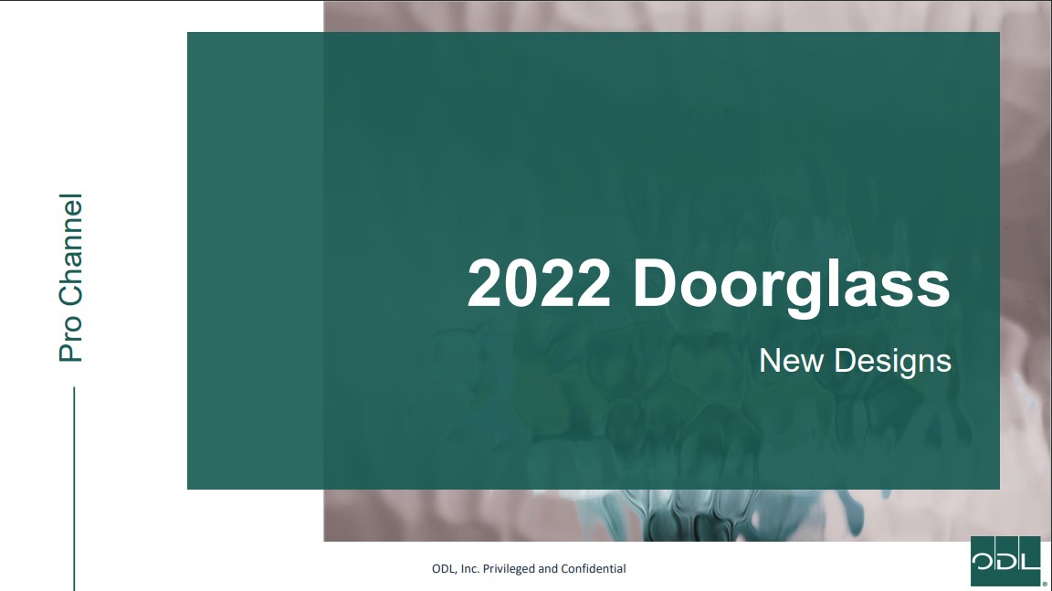 ODL 2022 Doorglass New Designs