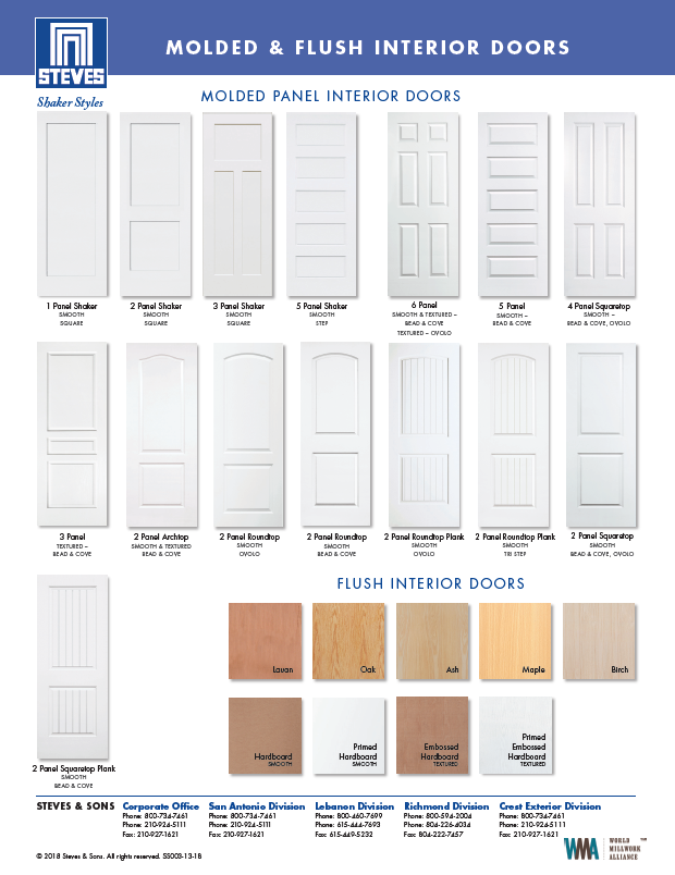 Steves Doors Catalog